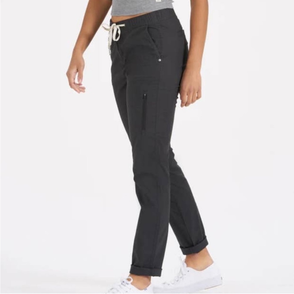 Vuori Women's Rip Stop Pants Charcoal Grey Size S